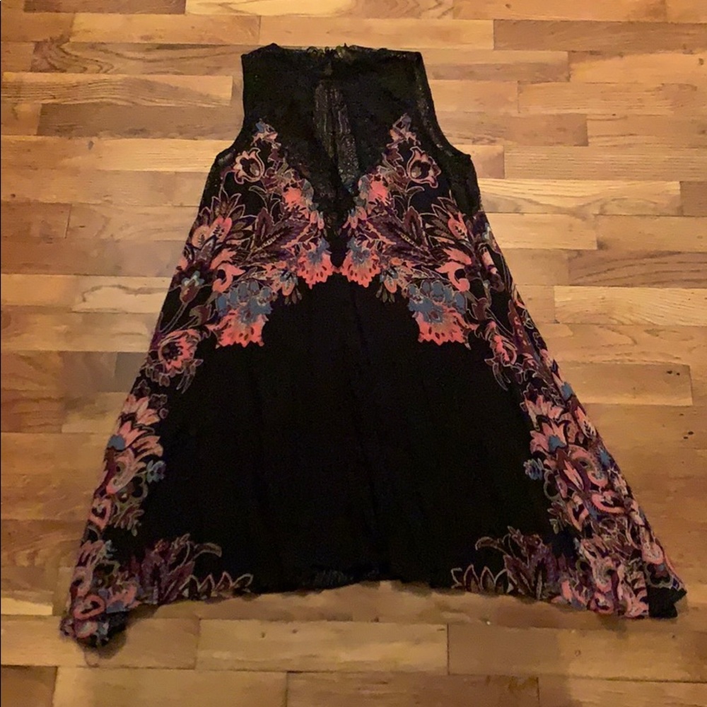 Free People flowy butterfly dress